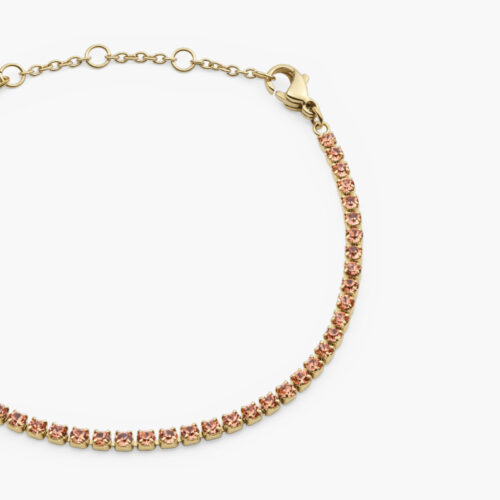 Lắc Tay Daniel Wellington Chính Hãng DW00401110 Apricot Tennis Bracelet