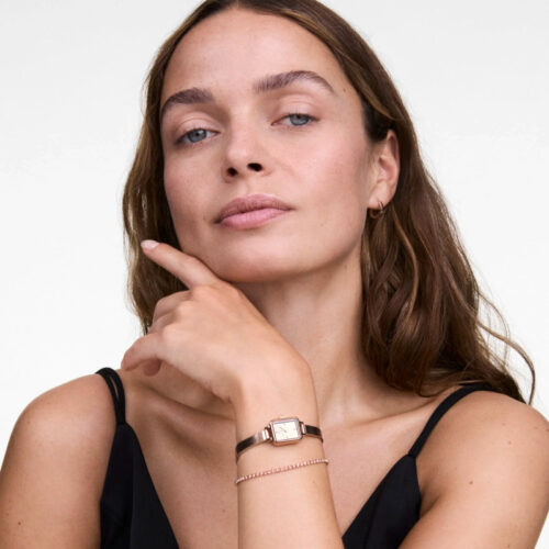 Lắc Tay Daniel Wellington Chính Hãng DW00401110 Apricot Tennis Bracelet