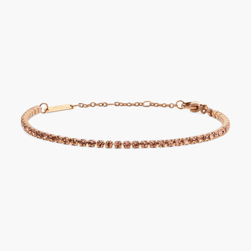 Lắc Tay Daniel Wellington Chính Hãng DW00401112 Apricot Tennis Bracelet
