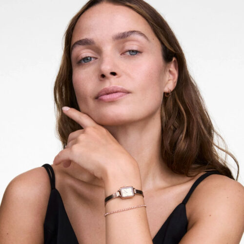 Lắc Tay Daniel Wellington Chính Hãng DW00401112 Apricot Tennis Bracelet