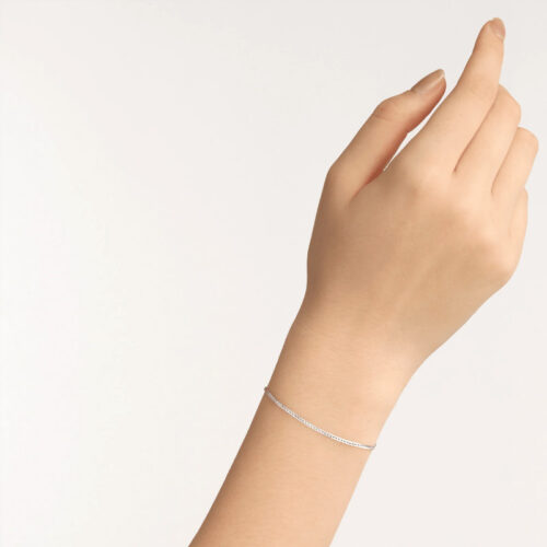 Lắc Tay Daniel Wellington Chính Hãng Flat Chain DW00400540