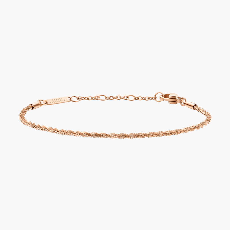 Lắc Tay Daniel Wellington Chính Hãng Twisted Chain DW00400559