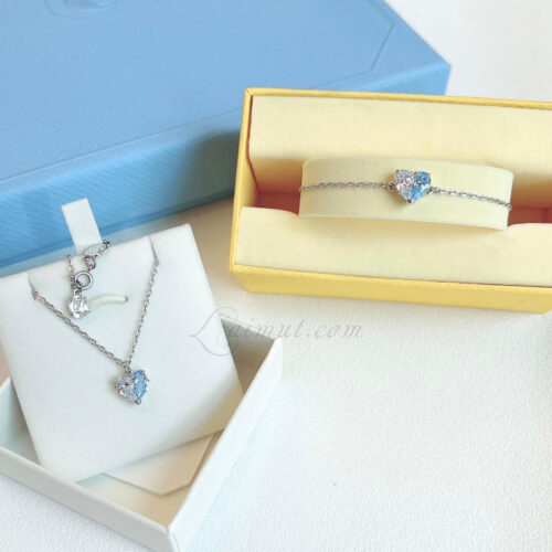 Lắc Tay Swarovski Chính Hãng Heart Gema 520 Bracelet 5653011