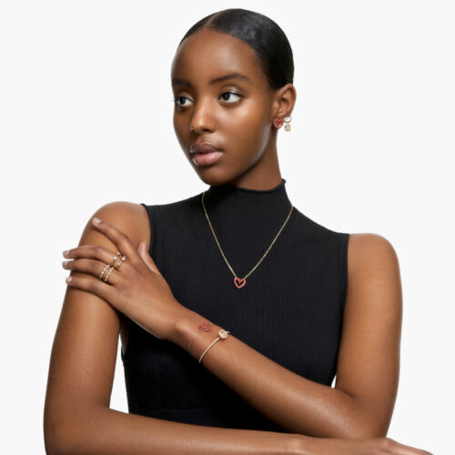 Lắc Tay Swarovski Chính Hãng Heart Sublima Bracelet 5634724