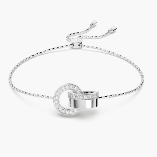 Lắc Tay Swarovski Interlocking Loop Hollow Bracelet 5616478