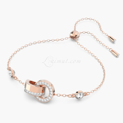 Lắc Tay Swarovski Interlocking Loop Hollow Bracelet 5636498