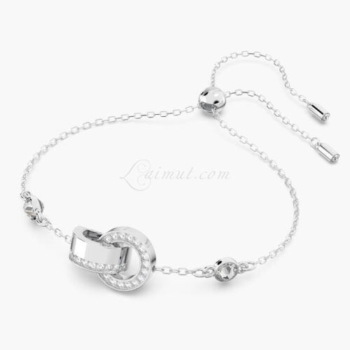 Lắc Tay Swarovski Interlocking Loop Hollow Bracelet 5636499