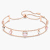 Lắc Tay Swarovski Trái Tim One Mixed Cuts Heart Bracelet 5646747