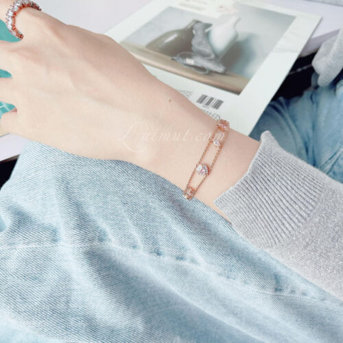 Lắc Tay Swarovski Trái Tim One Mixed Cuts Heart Bracelet 5646747
