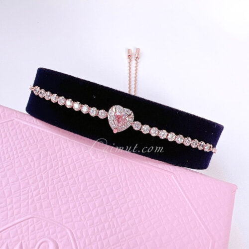 Lắc Tay Swarovski Trái Tim Chính Hãng One Heart Bracelet 5646745