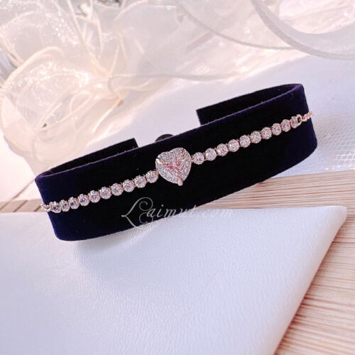 Lắc Tay Swarovski Trái Tim Chính Hãng One Heart Bracelet 5646745