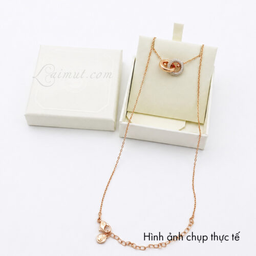 Dây chuyền Swarovski 5738200 chính hãng | Dextera Pendant | Ảnh chụp thật 04