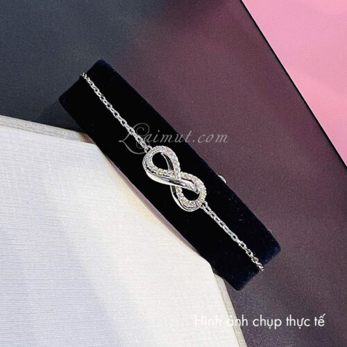 Lắc Tay Swarovski Tình Yêu Infinity Hyperbola Bracelet 5689654