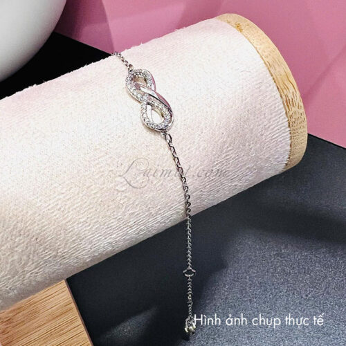 Lắc Tay Swarovski Tình Yêu Infinity Hyperbola Bracelet 5689654