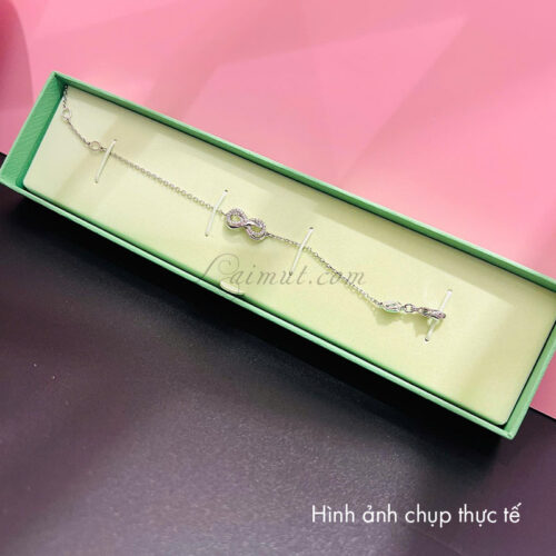 Lắc Tay Swarovski Tình Yêu Infinity Hyperbola Bracelet 5689654