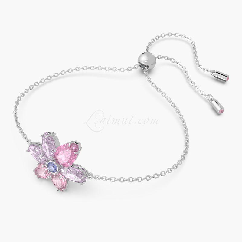 Lắc Tay Swarovski Mixed Cuts Flower Gema Bracelet 5658396