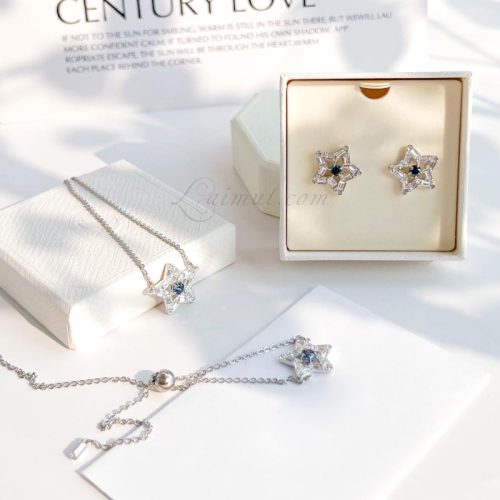 Lắc Tay Swarovski Ngôi Sao Mixed cuts Star Stella Bracelet 5639187
