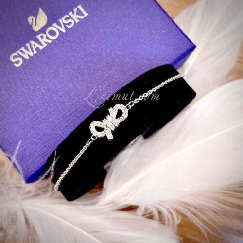 Lắc Tay Swarovski Nơ Chính Hãng Lifelong Bow Bracelet 5646738