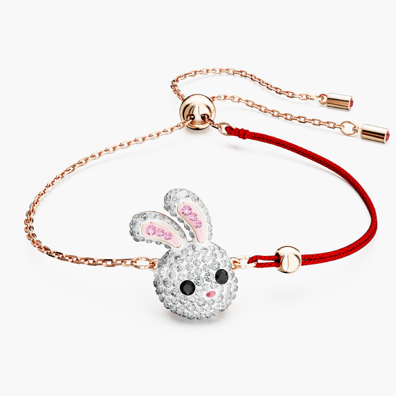 Lắc Tay Swarovski Thỏ Ngọc Zodiac Rabbit Bracelet 5647976