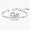 Lắc Tay Swarovski Trái Tim Chính Hãng Heart Matrix Bracelet 5648299