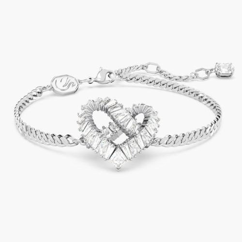 Lắc Tay Swarovski Trái Tim Chính Hãng Heart Matrix Bracelet 5648299