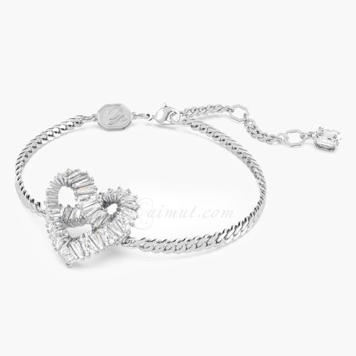 Lắc Tay Swarovski Trái Tim Chính Hãng Heart Matrix Bracelet 5648299