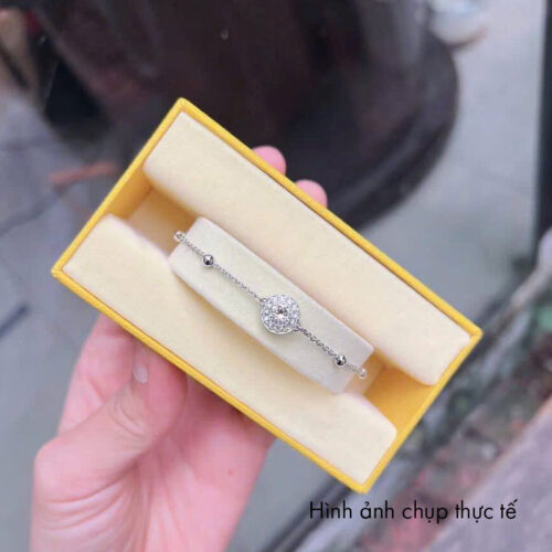 Lắc Tay Swarovski 5733196 Una Angelic Bracelet - Ảnh thật 02