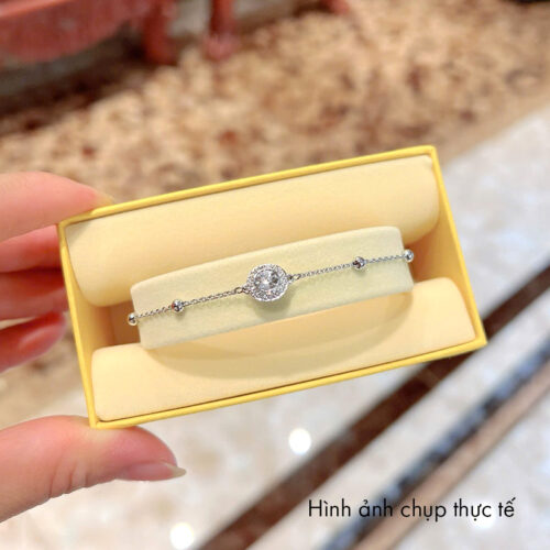 Lắc Tay Swarovski 5733196 Una Angelic Bracelet - Ảnh thật 02