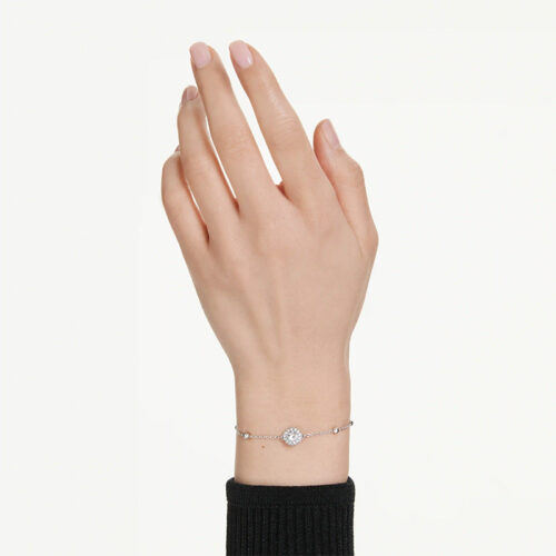 Lắc Tay Swarovski 5733196 Una Angelic Bracelet - Ảnh đeo tay