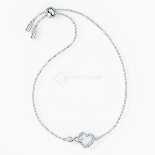 Lắc Tay Tình Yêu Swarovski Infinity And Heart Bracelet 5524421