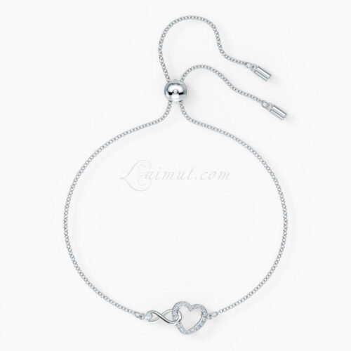 Lắc Tay Tình Yêu Swarovski Infinity And Heart Bracelet 5524421
