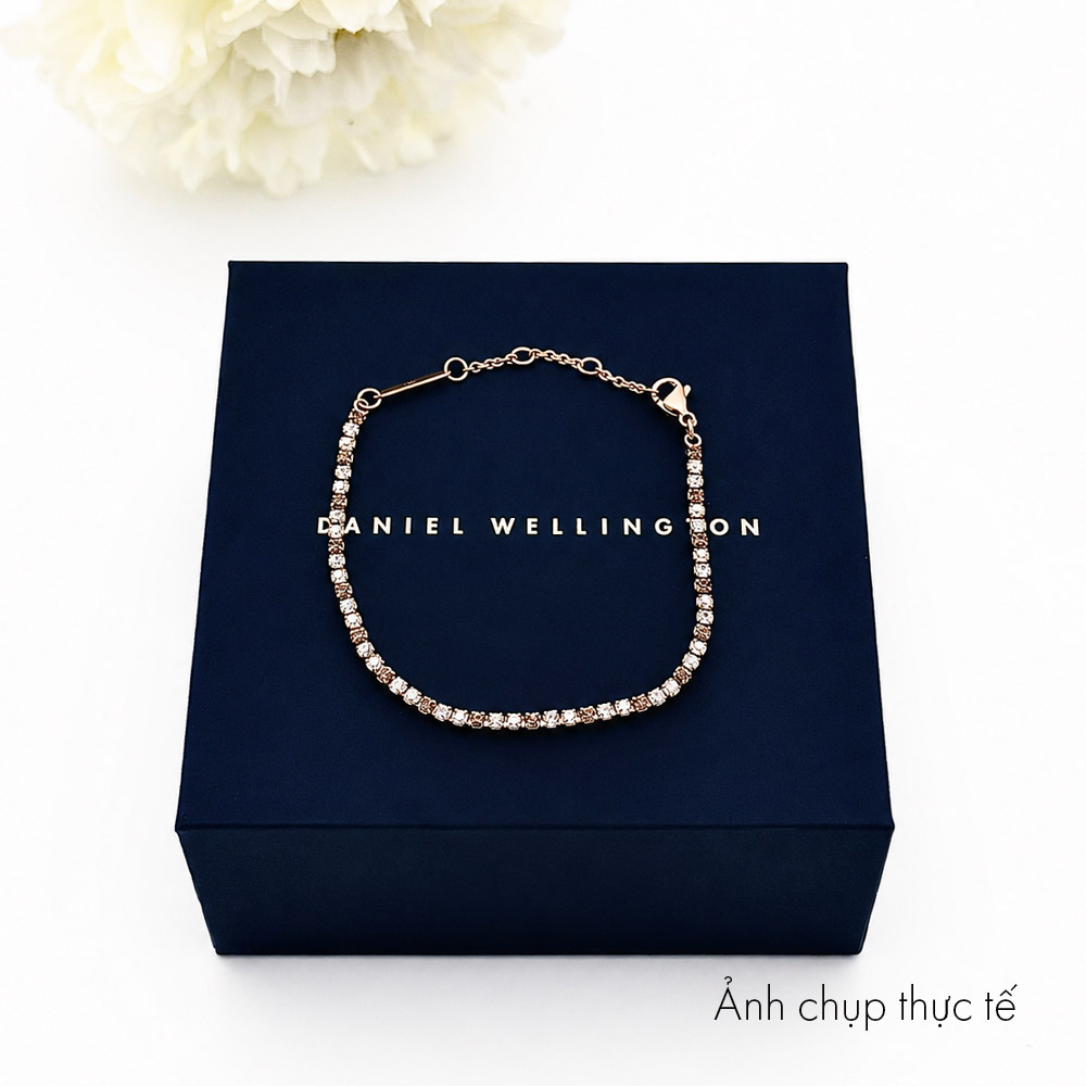 Lắc tay Daniel Wellington DW00401115 | Classic Tennis Bracelet Honey Combo | Laimut | Ảnh chụp thực tế