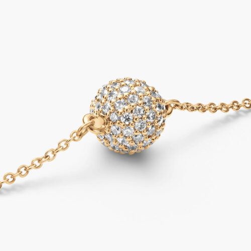 Lắc tay Daniel Wellington DW00400641 | Pavé Crystal Pendant Bracelet | Laimut