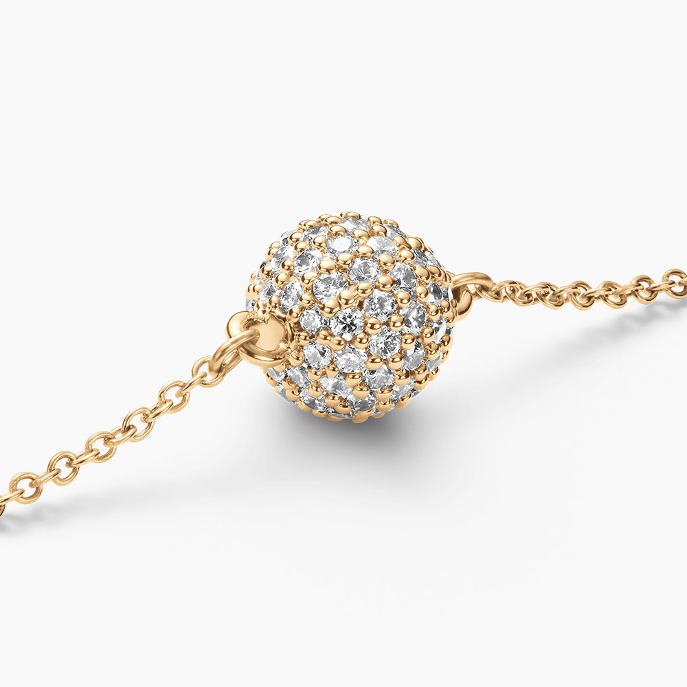 Lắc tay Daniel Wellington DW00400641 | Pavé Crystal Pendant Bracelet | Laimut