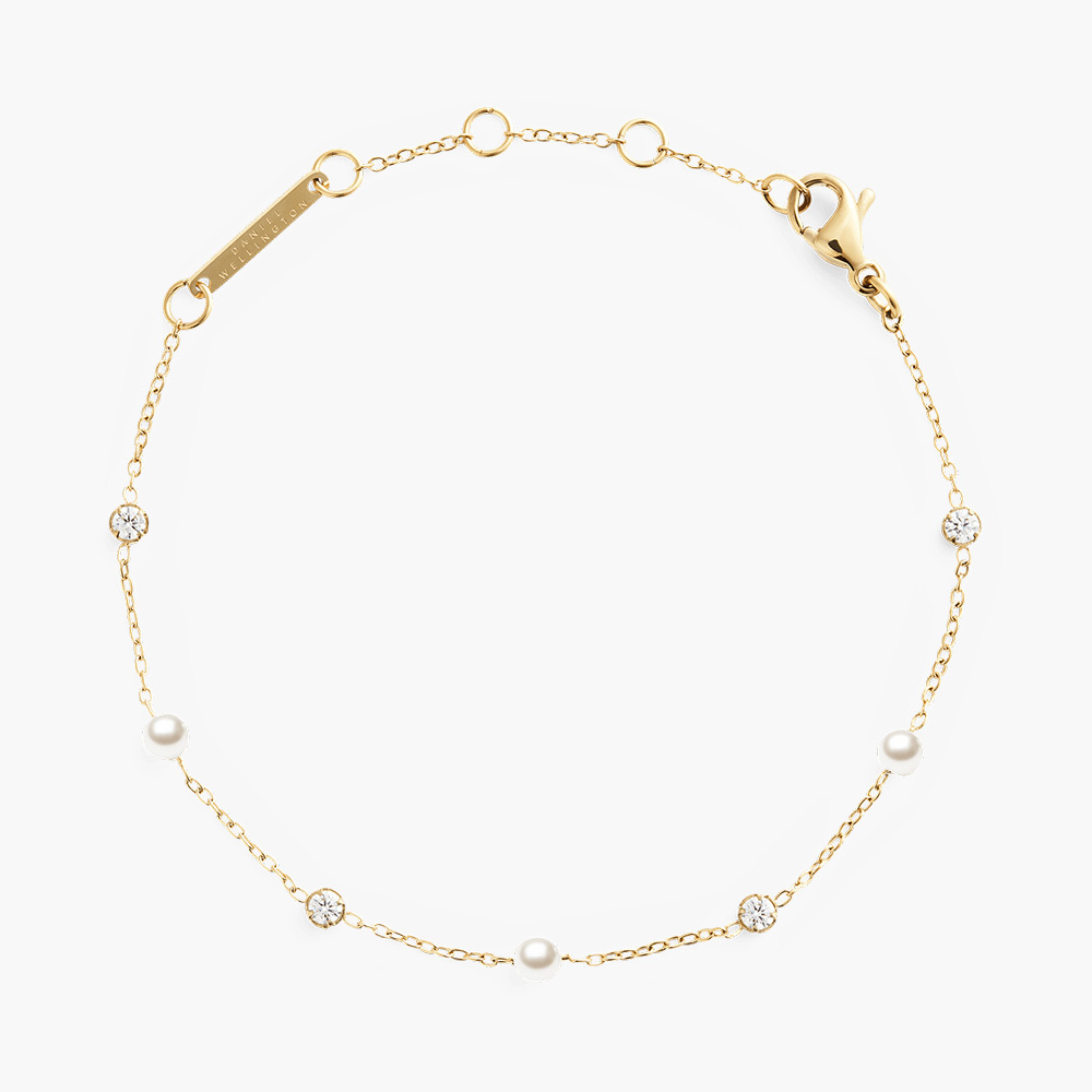Lắc tay Daniel Wellington DW00401952 | Pearl Bracelet Gold | Laimut