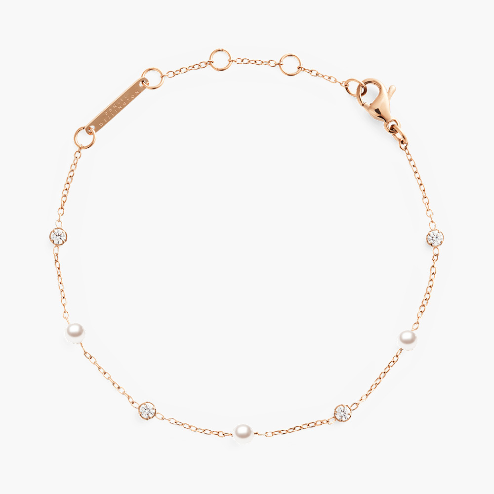 Lắc tay Daniel Wellington DW00401953 | Pearl Bracelet Rose Gold | Laimut