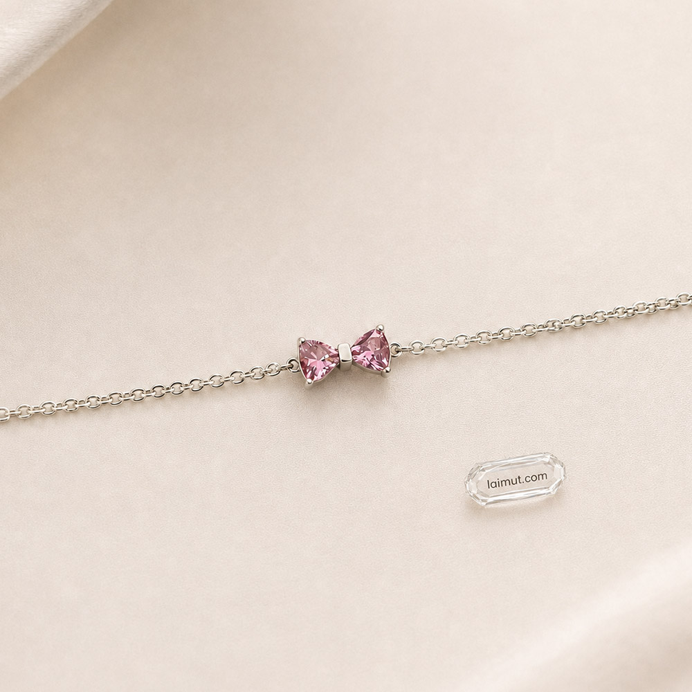 Lắc tay Pandora 594234C01 chính hãng | Bow Chain Bracelet | Laimut | Ảnh chụp thực tế