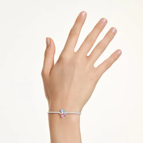 Lắc tay Swarovski 5749187 chính hãng | Ariana Grande x Swarovski bracelet | Laimut | Ảnh mẫu đeo