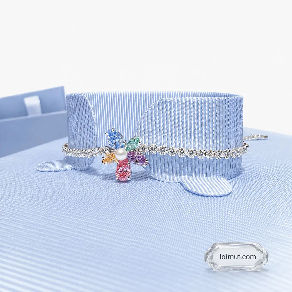 Lắc tay Swarovski 5749187 chính hãng | Ariana Grande x Swarovski bracelet | Laimut | Ảnh chụp thực tế