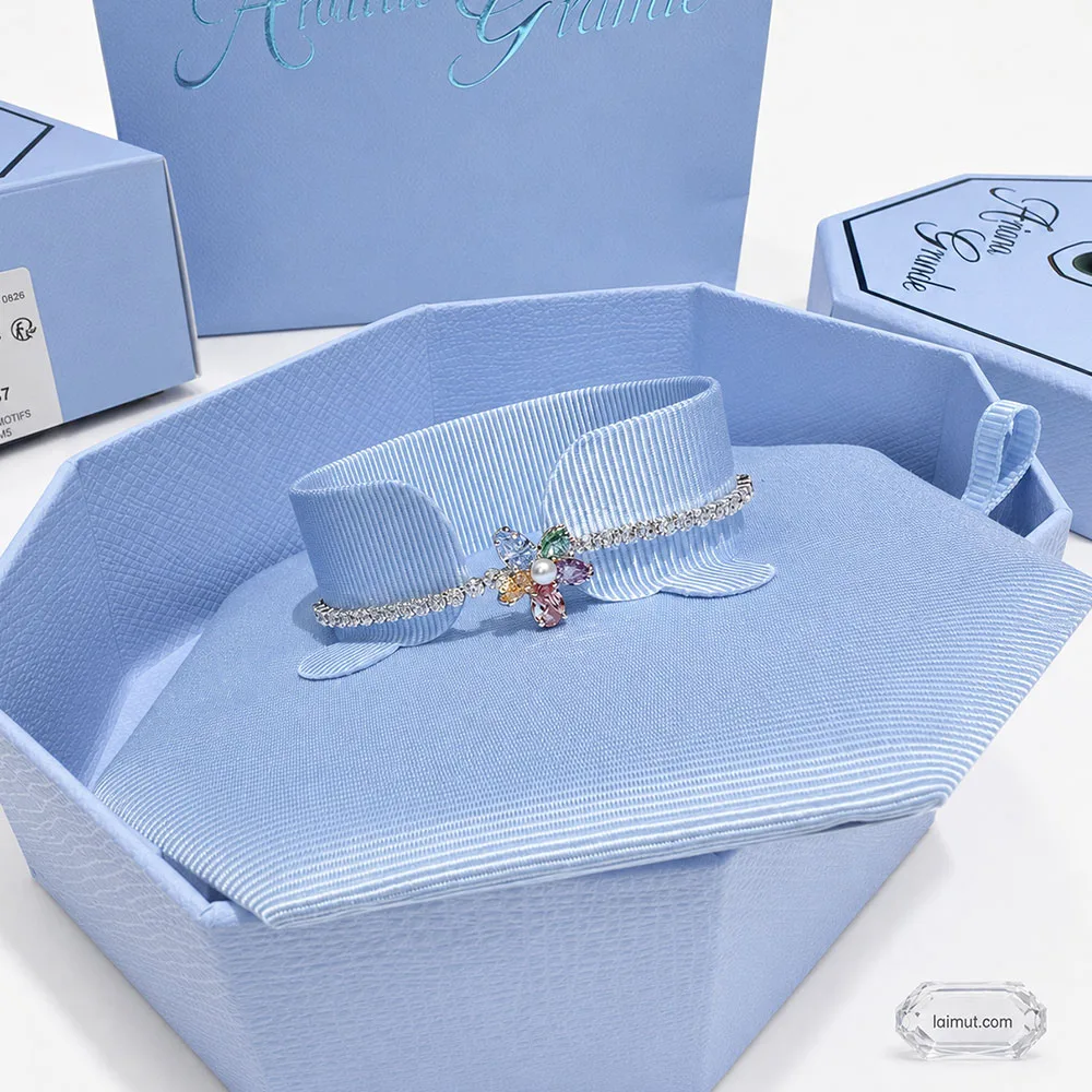 Lắc tay Swarovski 5749187 chính hãng | Ariana Grande x Swarovski bracelet | Laimut | Ảnh chụp thực tế