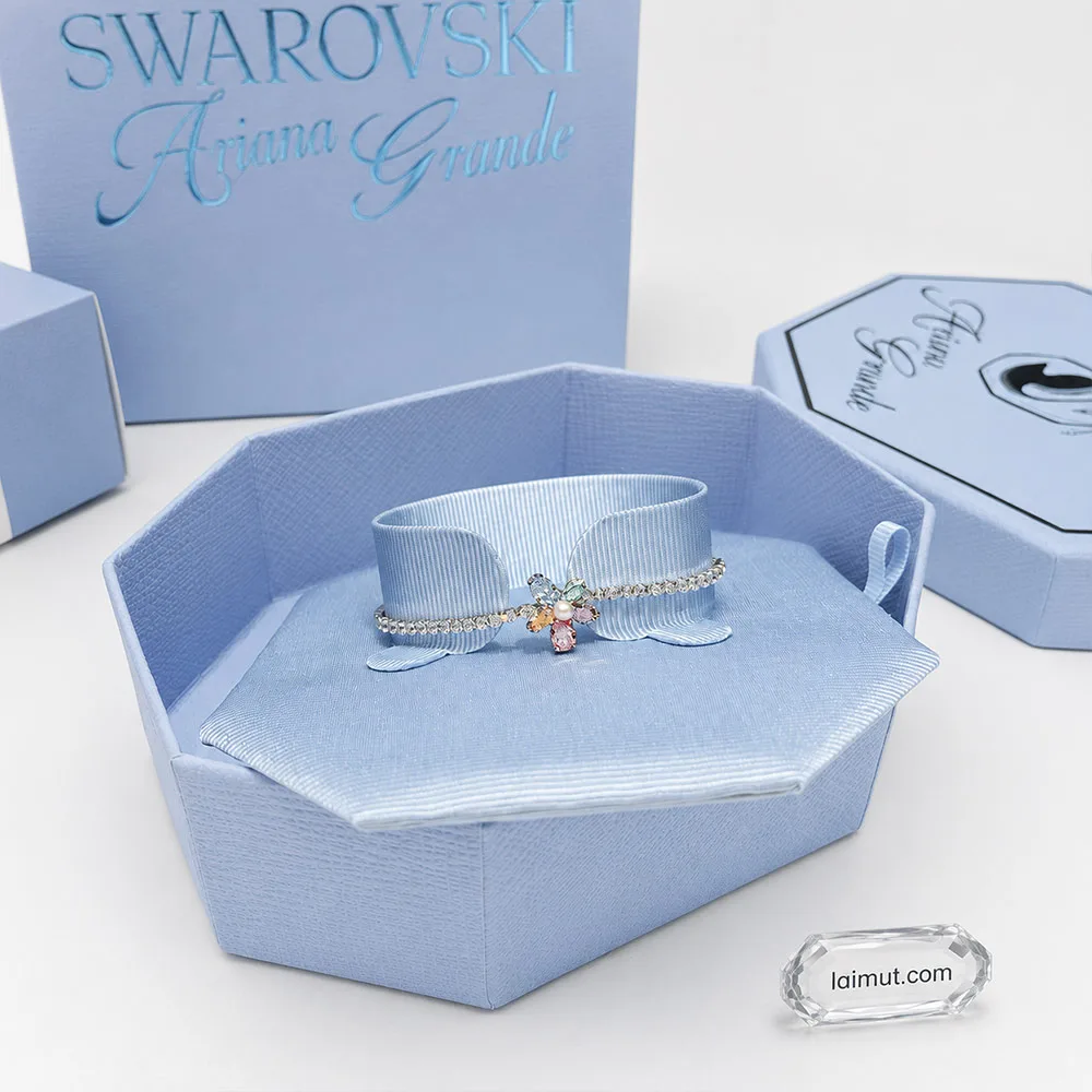 Lắc tay Swarovski 5749187 chính hãng | Ariana Grande x Swarovski bracelet | Laimut | Ảnh chụp thực tế