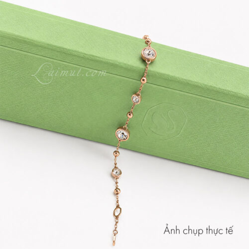 Lắc tay Swarovski 5730677 chính hãng | Imber Bracelet | Ảnh chụp thật 03