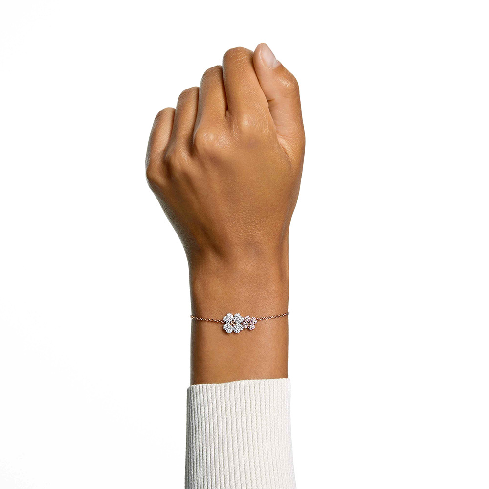 Lắc tay Swarovski 5636591 chính hãng | Latisha bracelet cỏ 4 lá | Laimut | Ảnh mẫu đeo