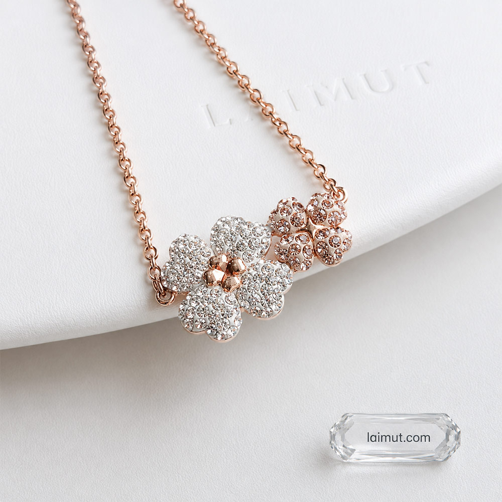 Lắc tay Swarovski 5636591 chính hãng | Latisha bracelet cỏ 4 lá | Laimut | Ảnh chụp thực tế