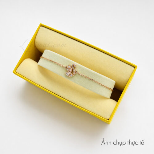 Lắc tay Swarovski 5738202 chính hãng | Swan Bracelet | Ảnh thật 02