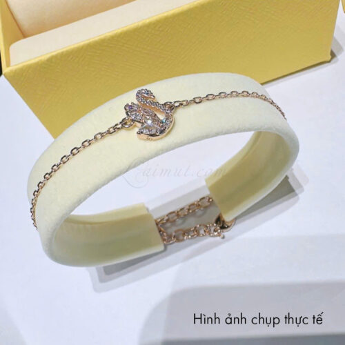 Lắc tay Swarovski 5738202 chính hãng | Swan Bracelet | Ảnh thật 01