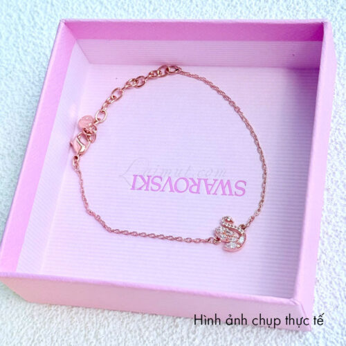 Lắc tay Swarovski 5738202 chính hãng | Swan Bracelet | Ảnh thật 02