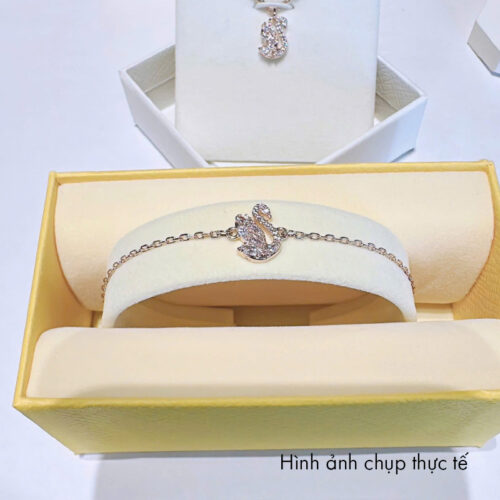 Lắc tay Swarovski 5738202 chính hãng | Swan Bracelet | Ảnh thật 03