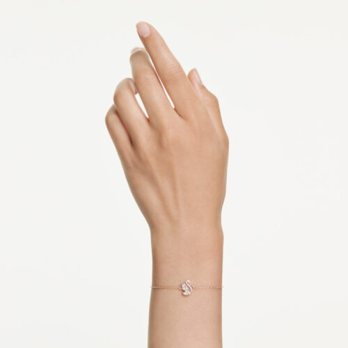 Lắc tay Swarovski 5738202 chính hãng | Swan Bracelet | Ảnh đeo tay