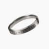 Nhẫn Daniel Wellington Chính Hãng Classic Ring Graphite, Màu Xám